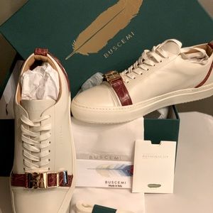 Buscemi men’s low top sneaker never worn